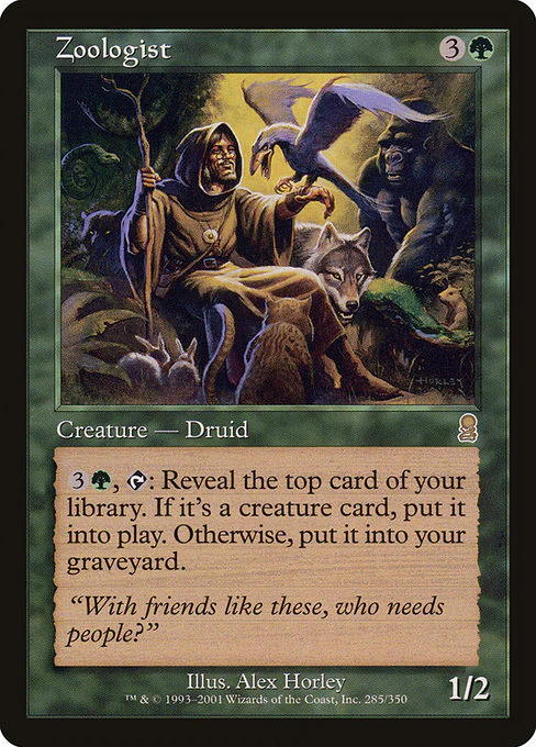 Zoologist (285) (Foil) - Odyssey